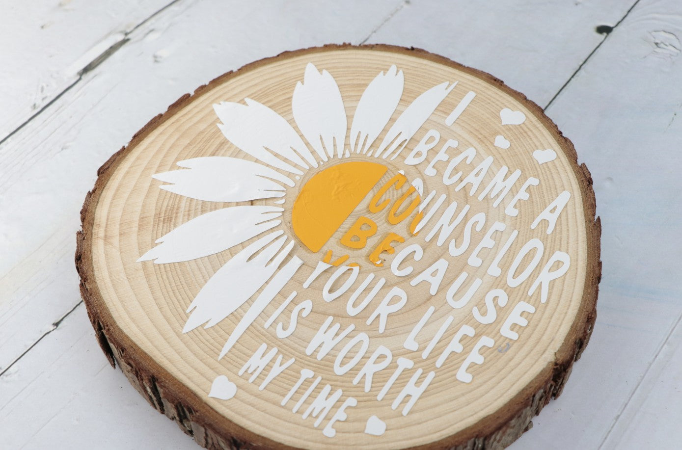 Creating with the Cricut - HTV on Wood