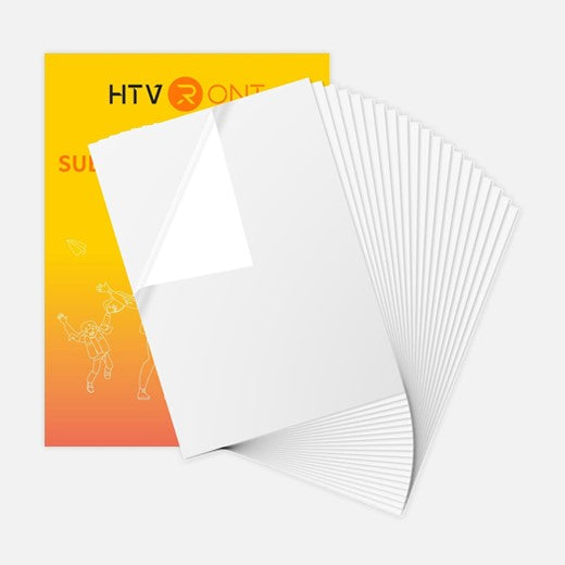 How To Use HTVRont Sublimation Sticker Paper - WATERPROOF STICKERS! 