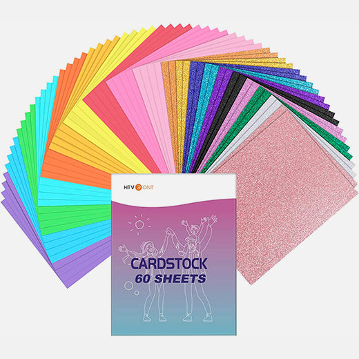 Colored Cardstock 100 Sheets, 8.5” x 11” Cardstock Paper - 25 Assorted Colors, 180 GSM Card Stock Printer Paper Scrapbooking Supplies for DIY Crafts