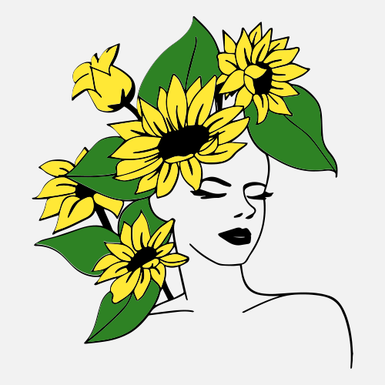 【MEMBER ONLY】Ms. Sunflower SVG