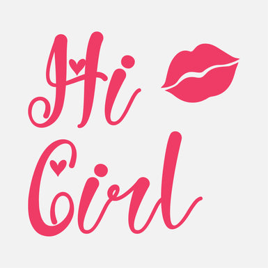 【MEMBER ONLY】HI Girl Valentine's Day SVG