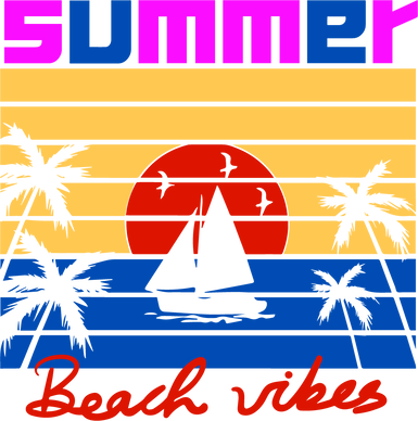 【MEMBER ONLY】Summer Beach Vibes SVG