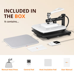 [Machine Bundle] HTVRONT Manual Heat Press Machine + Mini3 Heat Press Machine