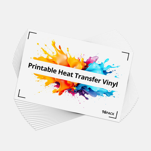 Printable Heat Transfer Vinyl - 8.5x11in