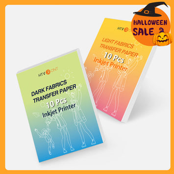 Mixed Heat Transfer Paper for Light & Dark Fabric - 8.5" X 11" 20 Pack