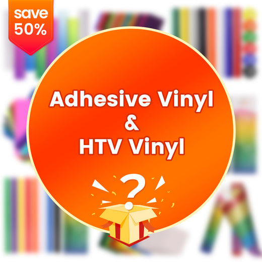 Adhesive & HTV Vinyl Lucky Box