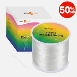 1mm Elastic String for Bracelet Making - 120m