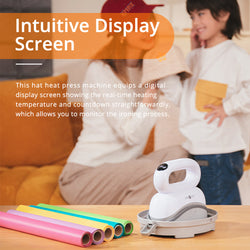 HTVRONT Hatpress - Intuitive Display Screen