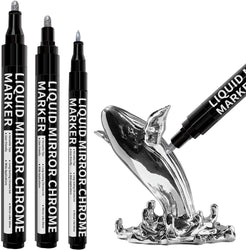 Liquid Mirror Chrome Marker - 3 pcs