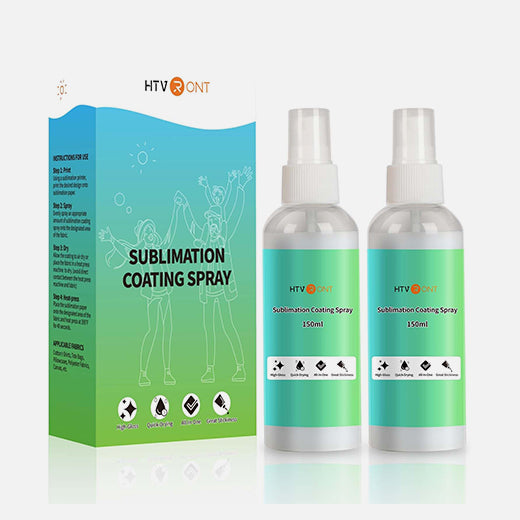 Sublimation Coating Spray for Cotton Shirts 150ml*2 – HTVRONT