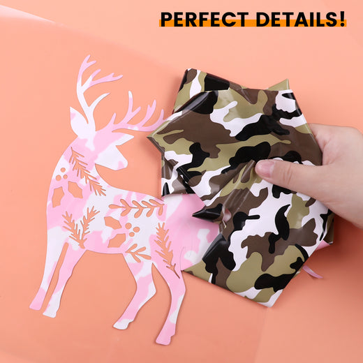 Heat Transfer Vinyl Bundle - 12 Roll 12 x 5FT（3 Camouflage） – HTVRONT