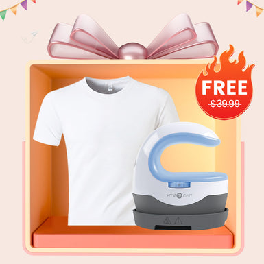 Free Pack: Portable Mini Heat Press 2 & 1 pack XL Size T-shirt