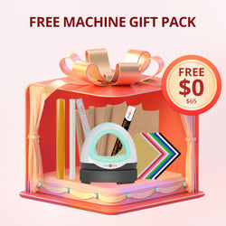 Free Machine Gift Pack （Must include HTVRONT Mini Heat Press Machine）For Tumbler Machine