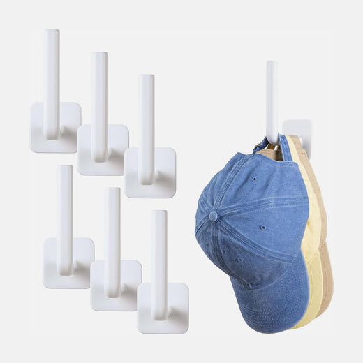 Cap Hangers Holder For Wall - 6pcs