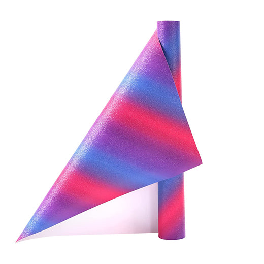 Pride/Rainbow Patterned Glitter HTV (13.33 x 12) - Spectrum Rainbow