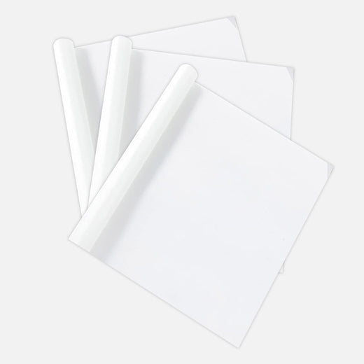 White PTFE Teflon Sheet for Heat Press Heat Tape Bundle- 3 Pack 16" x 12"