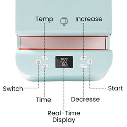 [New Customer Exclusive]Auto Tumbler Heat Press Machine 120V+New Customer Bundle (Sublimation Paper*60+Sticker Paper*40+Color Changing Adhesive Vinyl*6+Holographic Permanent Roll+Sublimation HTV*5≥$92)