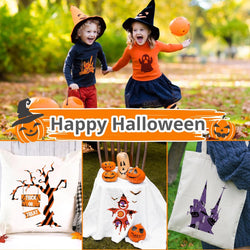 Halloween HTV Heat Transfer Vinyl - 12x10" 13 Sheets