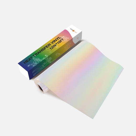 Holographic Adhesive Vinyl Roll 12x10 ft for Cricut – HTVRONT