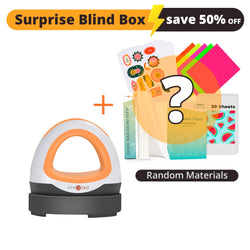 [Black Friday Box] HTVRONT Mini Heat Press Machine + Surprise Blind Box