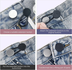 14 PCS Button Extenders for Jeans