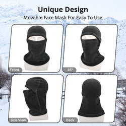 Thermal Winter Ski Mask Blank For Sublimation