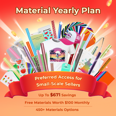 Material Yearly Plan：Prepay $529 to Unlock $1200 Coupon