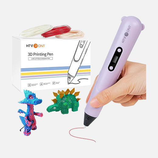 Limited 10pcs】3D Printing Pen with LCD Screen - Pen for Kids, 3D P – HTVRONT
