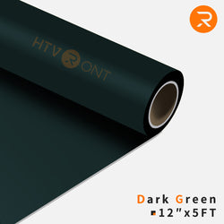 Heat Transfer Vinyl Roll - 12"x5 Ft (35 Colors）