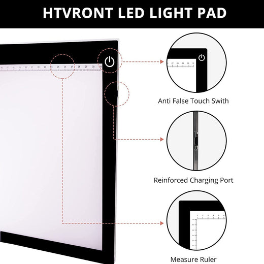A4 LED Light Box Ultra Tracing Light Pad - District Artisan