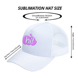 Polyester Trucker Cap Sublimation Blanks - 1 PC