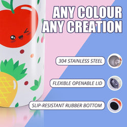 4 Pack Sublimation Tumbler Blank with Sublimation Paper -  Skinny Straight - 20 OZ