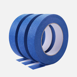 Blue Painters Tape - 3 Rolls 2.5mm x 55m