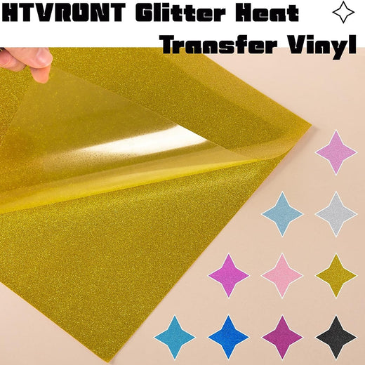 Glitter HTV Vinyl, Glitter Heat Transfer Vinyl, Glitter HTV by the Sheet,  Glitter Heat Transfer Vinyl by the Sheet 