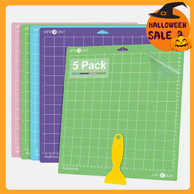 Cutting Mat Bundle - 12" x 12" 5 Pack (4 Assorted Colors)