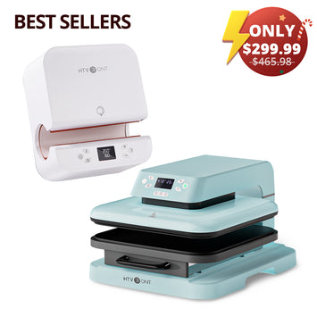 [New Year Deals]HTVRONT Auto Heat Press15X15+Auto Tumbler Heat Press Machine