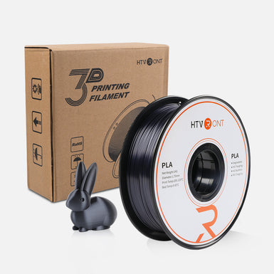 PLA 3D Printer Filament 1KG Spool-（Silk White/Black）PLA Filament 1.75mm [Clearance Sale]