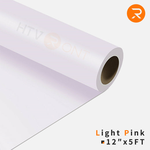TUMIYA White HTV Vinyl, 12 x 8ft White Heat Transfer Vinyl Rolls for T-Shirt - Glossy Adhesive White Iron on Vinyl(White)