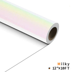 Crystal Holographic Heat Transfer Vinyl Roll - 12"x10 Ft (2 Colors)