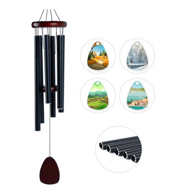 Aluminium Wind Chime with Pendant for Sublimation