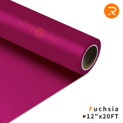    fuchsia Heat Transfer Vinyl Roll - 12" x 20 Ft (36 Colors）