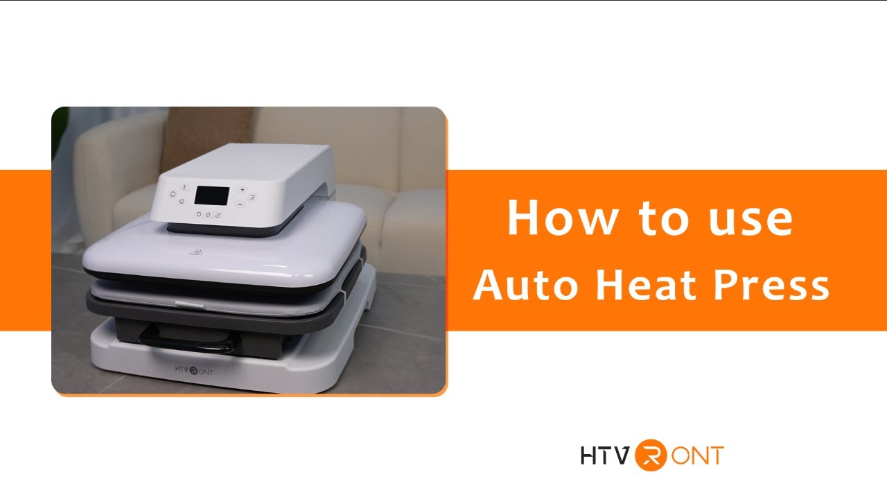 Load video: how to use htvront heat press