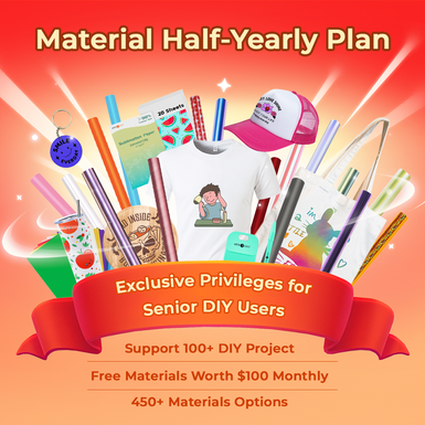 Material Half-Yearly Plan：Prepay $299 to Unlock $600 Coupon