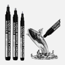 Liquid Mirror Chrome Marker - 3 pcs