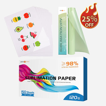[Sublimation Kit] Sublimation Paper & HTV & Sticker Paper Bundle