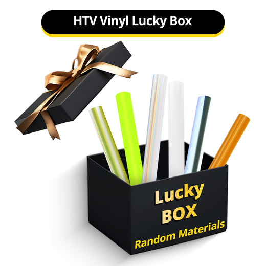 HTV Rolls Lucky Box A (4 rolls HTV Pu 12"x20 Ft) -random colors