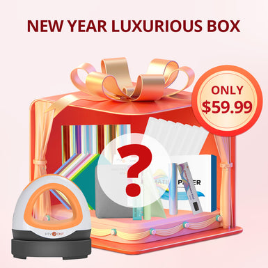 NEW YEAR LUXURIOUS BOX （Mini + Permanent Vinyl+ Sublimation + Random Material）