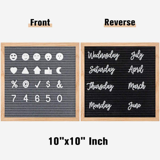 Felt Letter Board with Letters - 510 Letter Board Sign, 16 x 12 inch