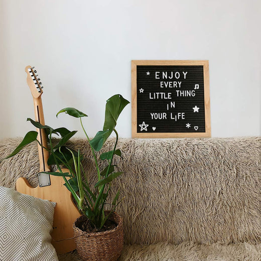 Felt Letter Board with Letters - 510 Letter Board Sign, 16 x 12 inch