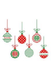 【MEMBER ONLY】HTVRONT Free SVG File for Download - Christmas Ornament